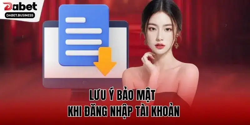 Lưu ý bảo mật khi đăng nhập tài khoản